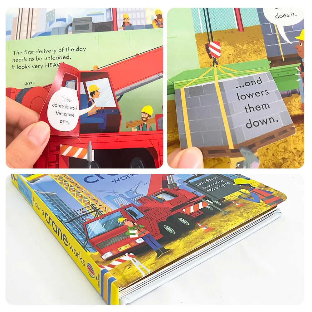 Usborne Peep Inside “How It Works” English Learning Science Book