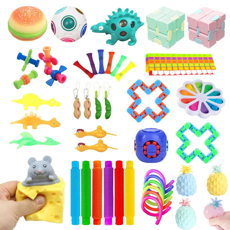 Mystery Fidget Toy Pack – Sensory Stress Relief Set for Kids