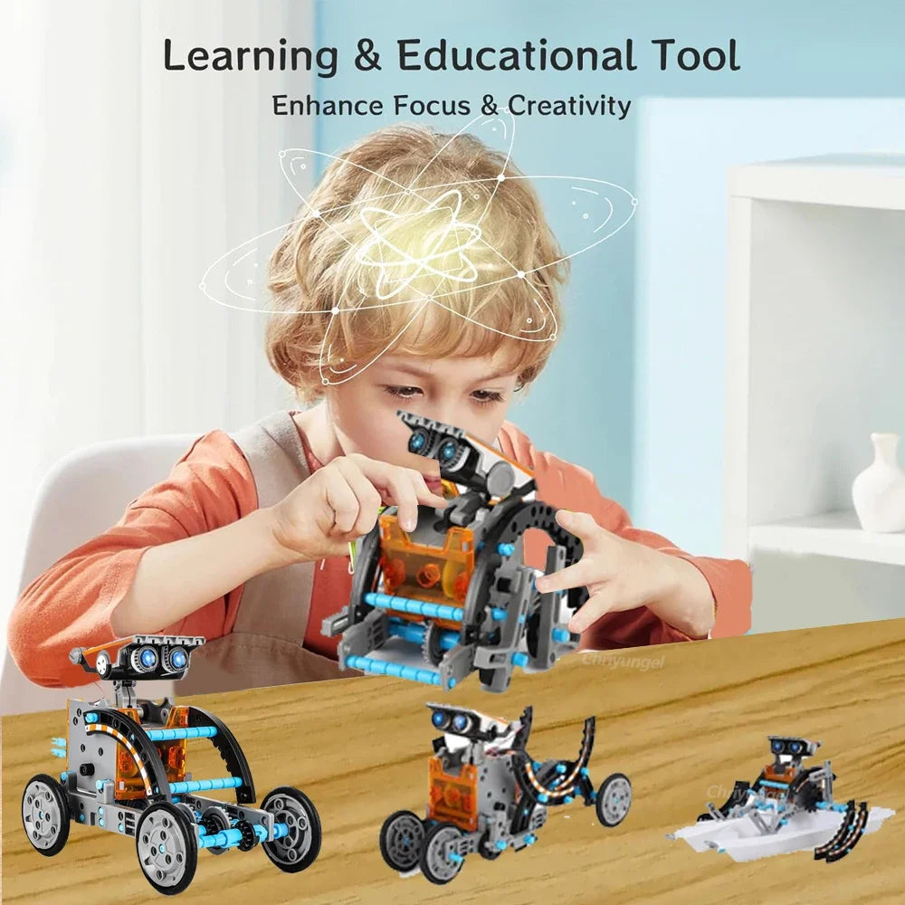 13-in-1 Solar Robot STEM Educational Science Kit