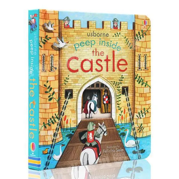 Peep Inside Usborne English Educational Picture Book for Kids
