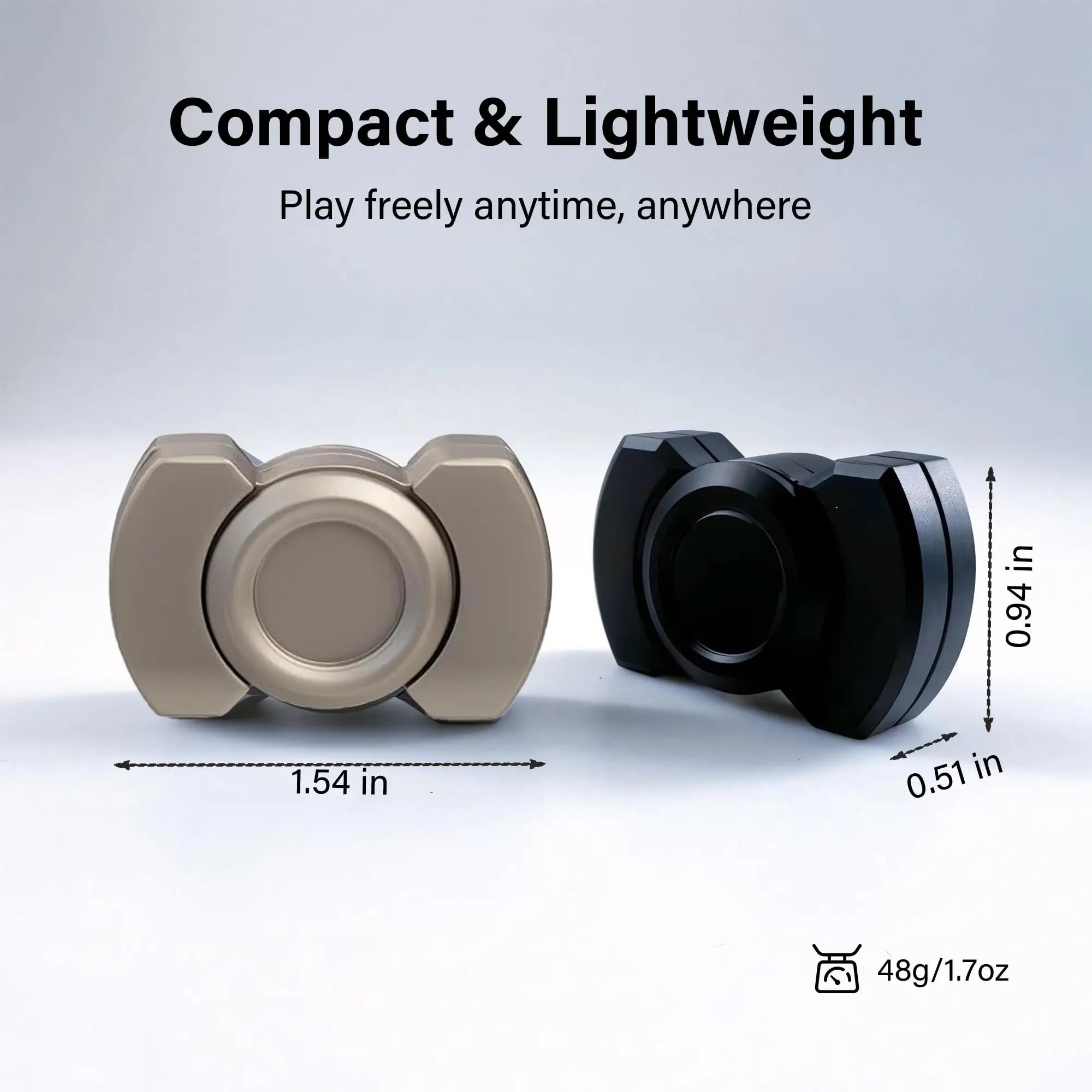 Magnetic Slider Fidget Spinner – EDC Stress Relief Toy for Adults