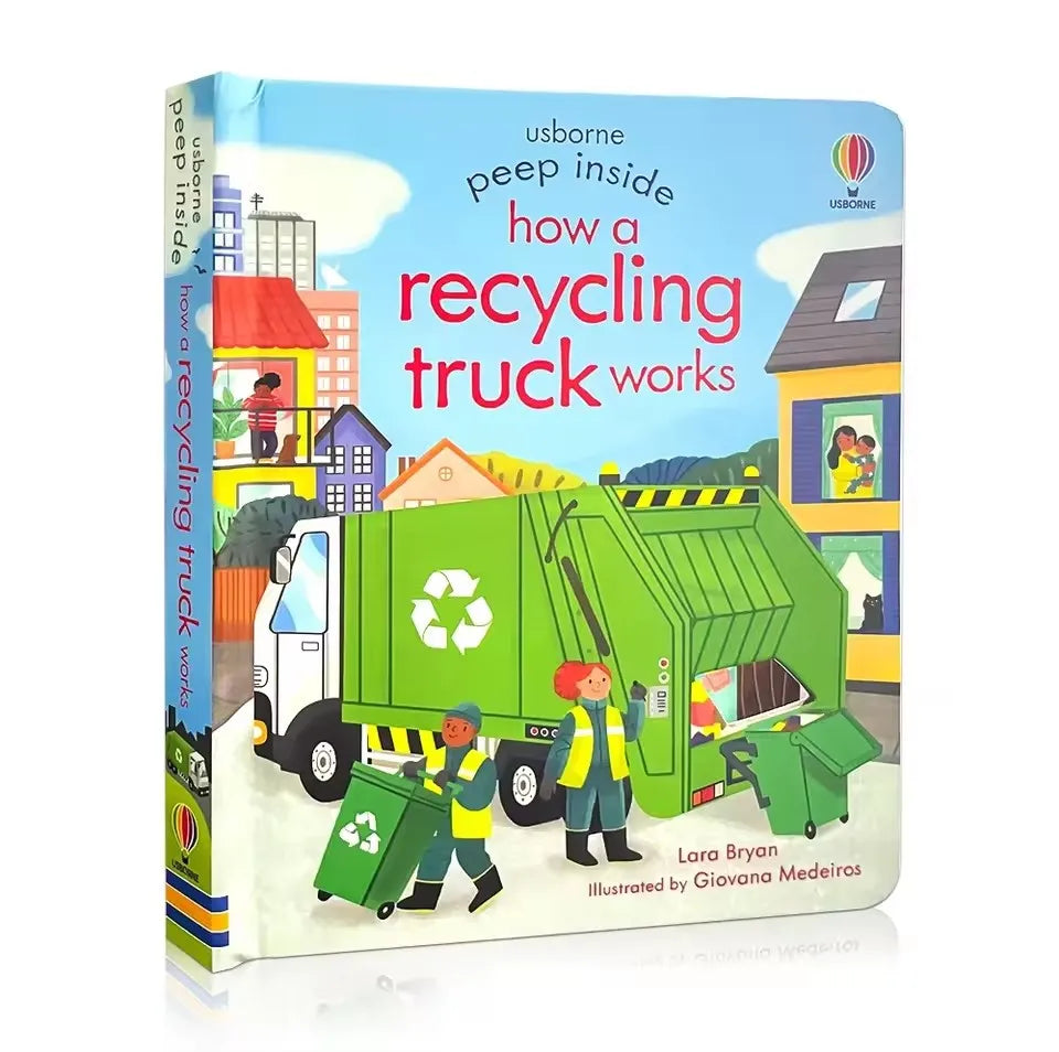 Usborne Peep Inside “How It Works” English Learning Science Book