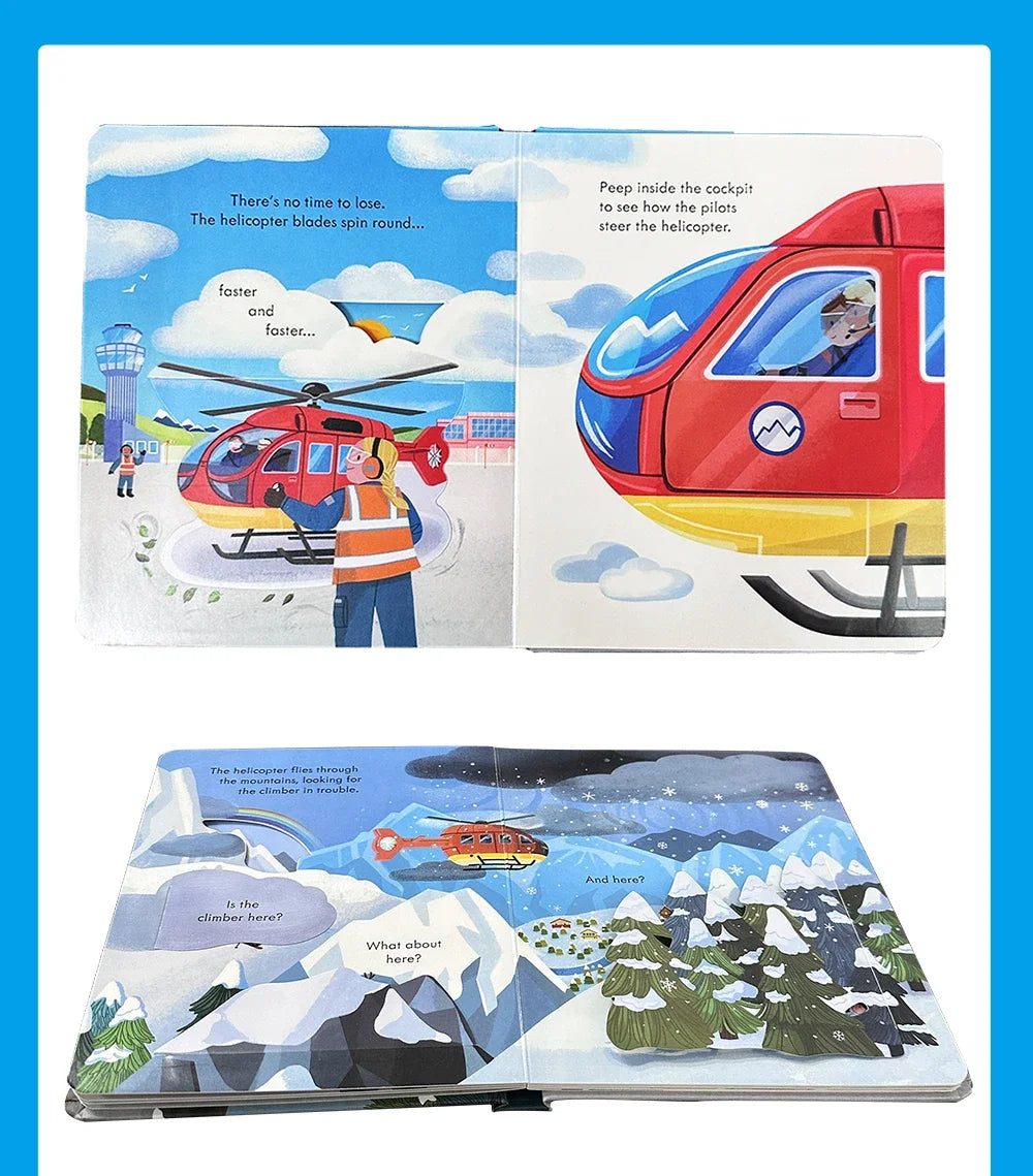 Usborne Peep Inside “How It Works” English Learning Science Book