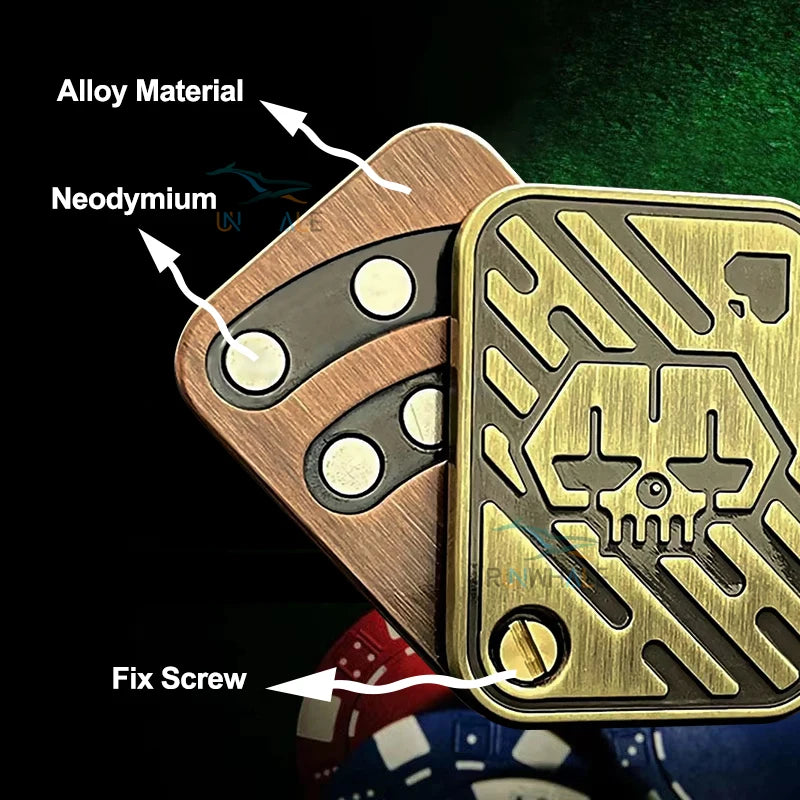 EDC Metal Push Slider Fidget Toy