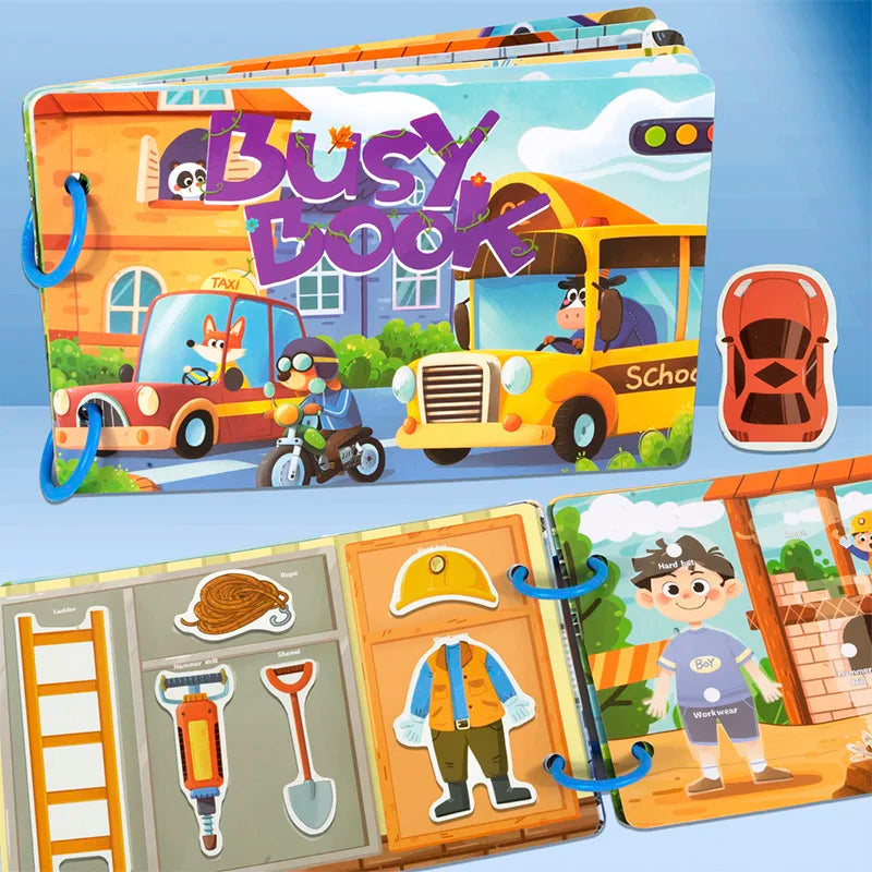 Montessori Quiet Busy Book