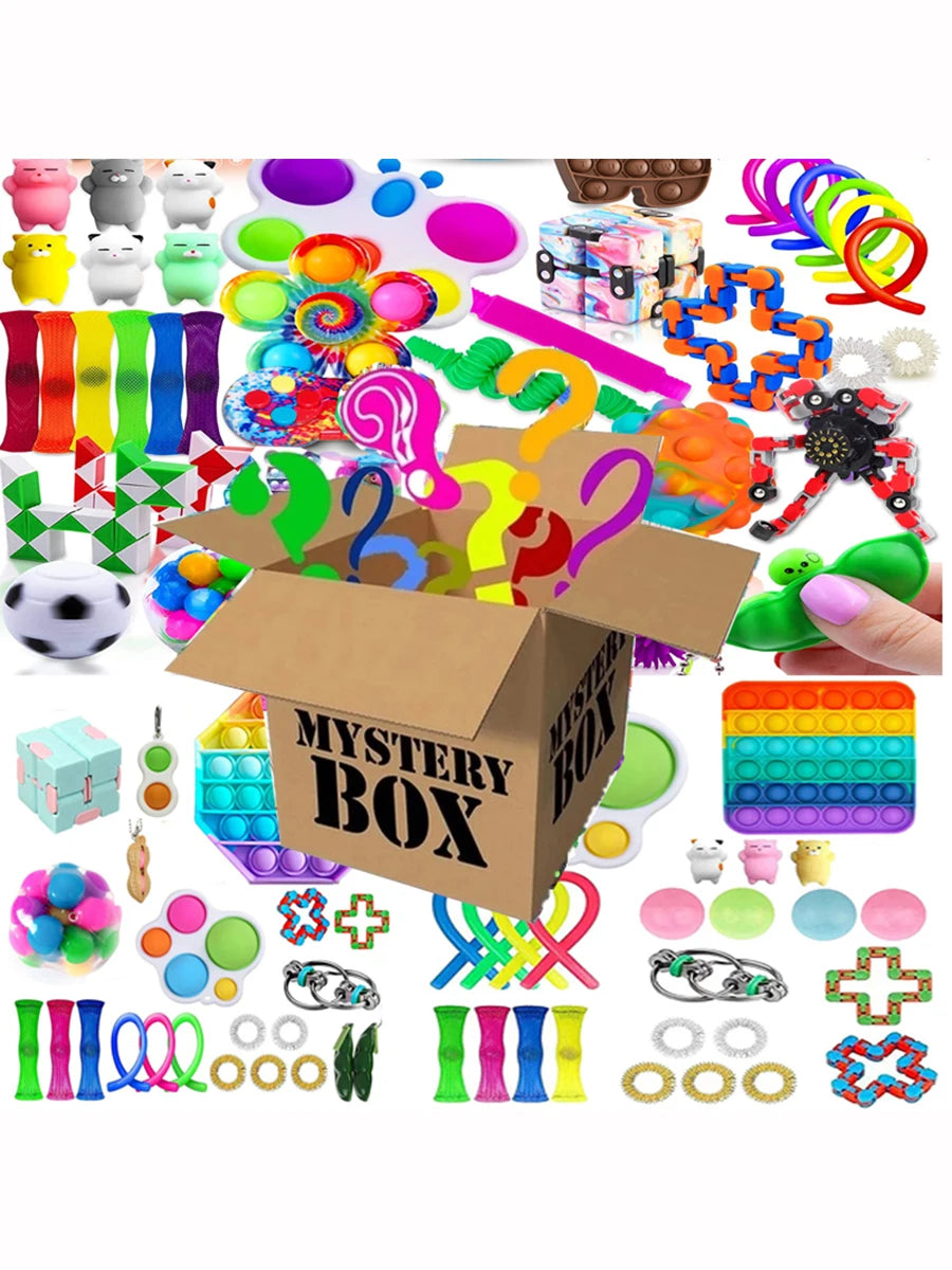 Mystery Fidget Toy Pack – Sensory Stress Relief Set for Kids
