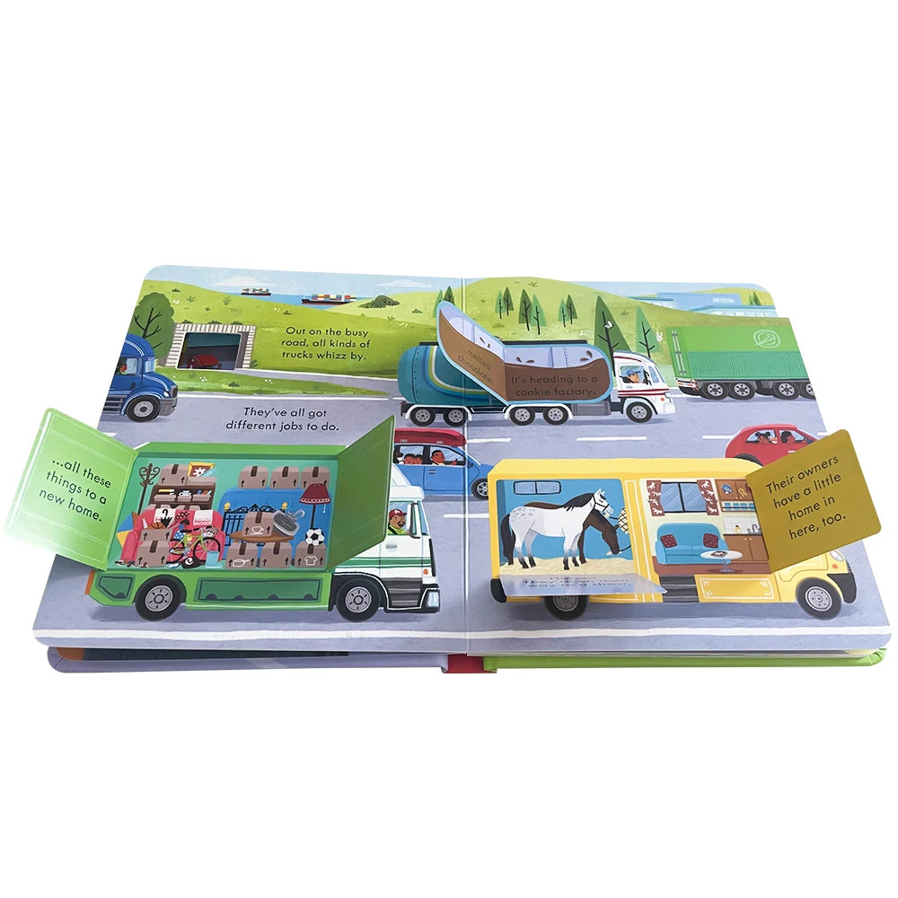 Usborne Peep Inside “How It Works” English Learning Science Book