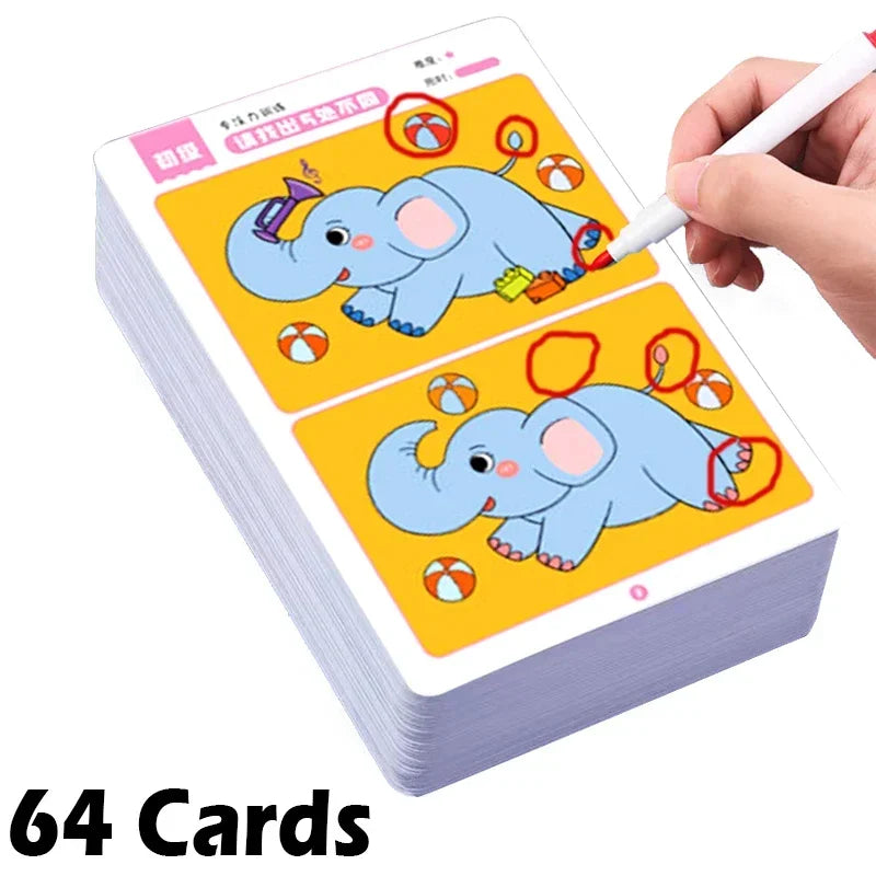 Montessori Error-Finding Game Cards