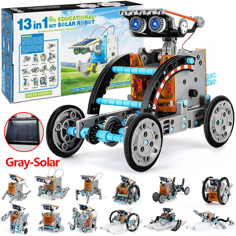 13-in-1 Solar Robot STEM Educational Science Kit