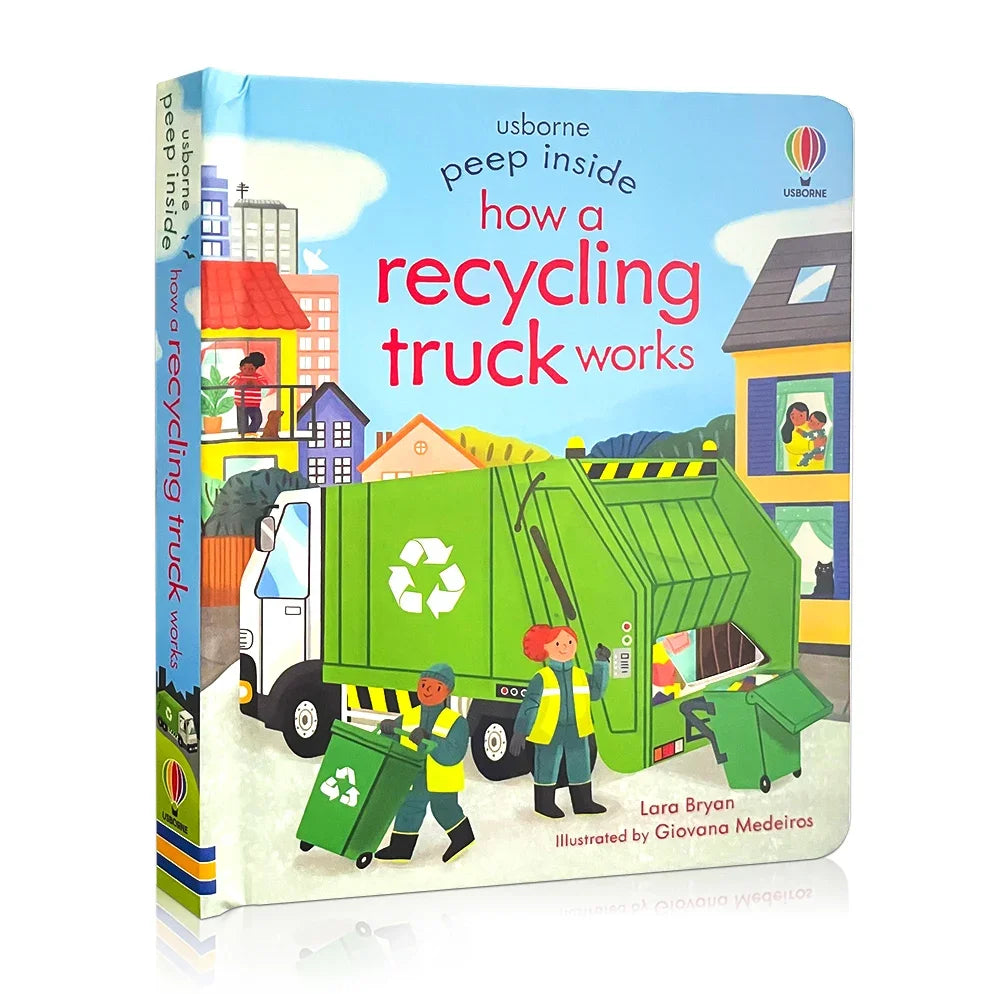 Usborne Peep Inside “How It Works” English Learning Science Book