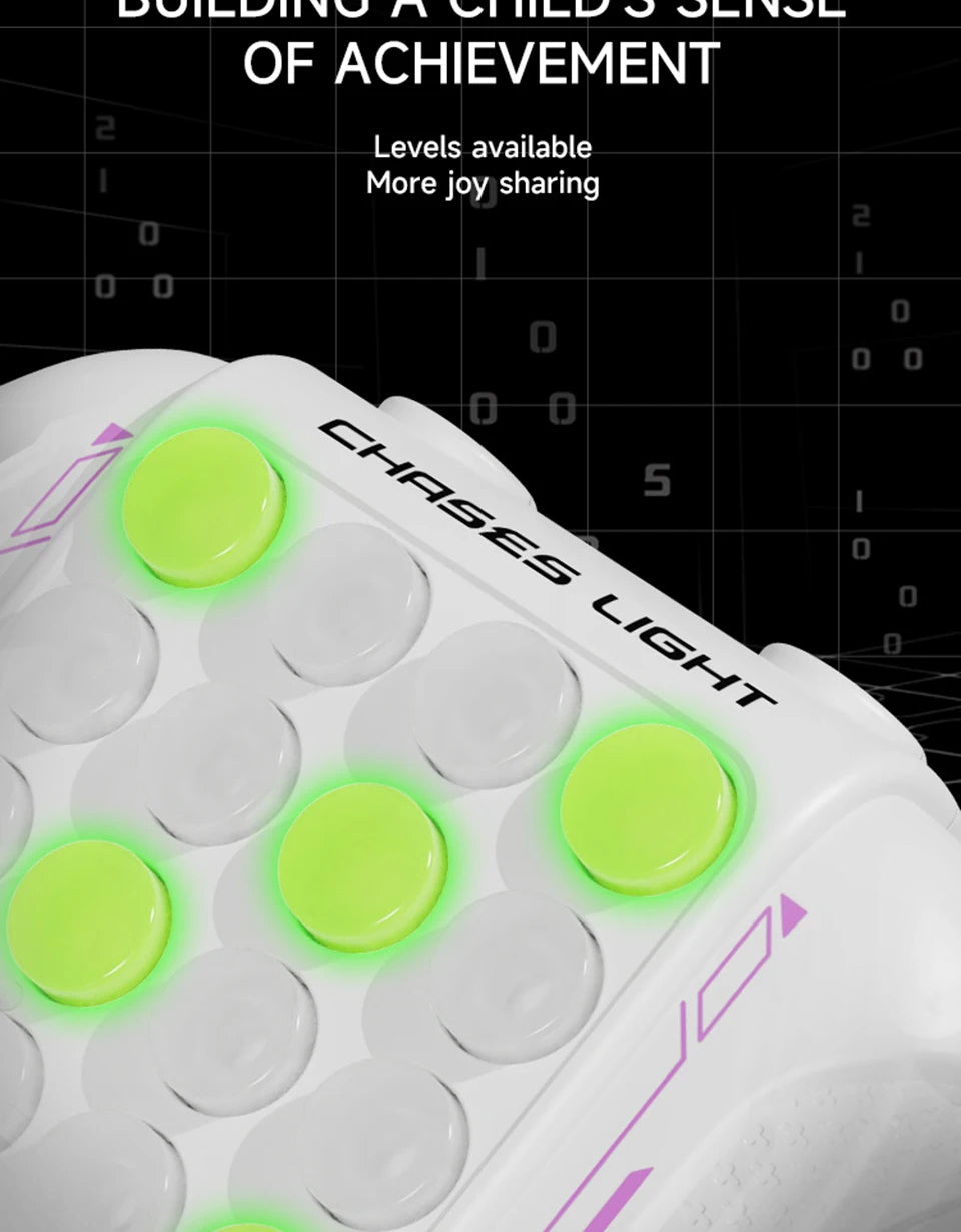 Electronic Light-Up Pop Game Console