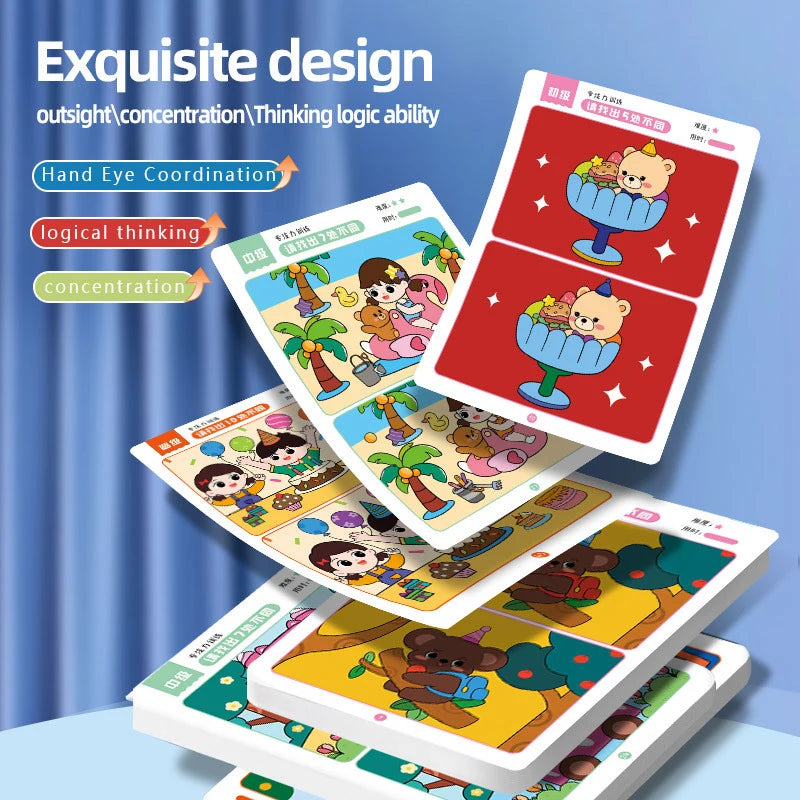 Montessori Error-Finding Game Cards