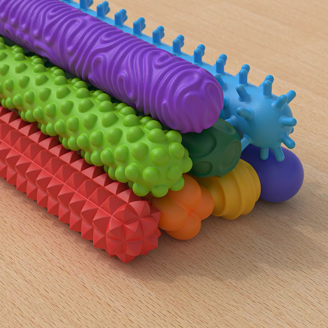 Fidget Sensory Sticks – Calming Anxiety Relief Toys for Kids & Students