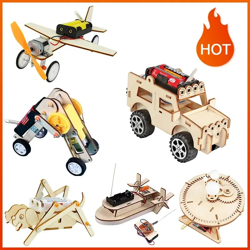 Kids DIY Hydraulic Lift Table Science Experiment Kit