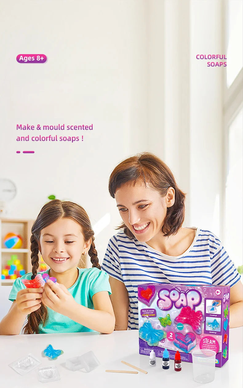 Kids DIY Magic Soap Science Experiment STEAM Kit