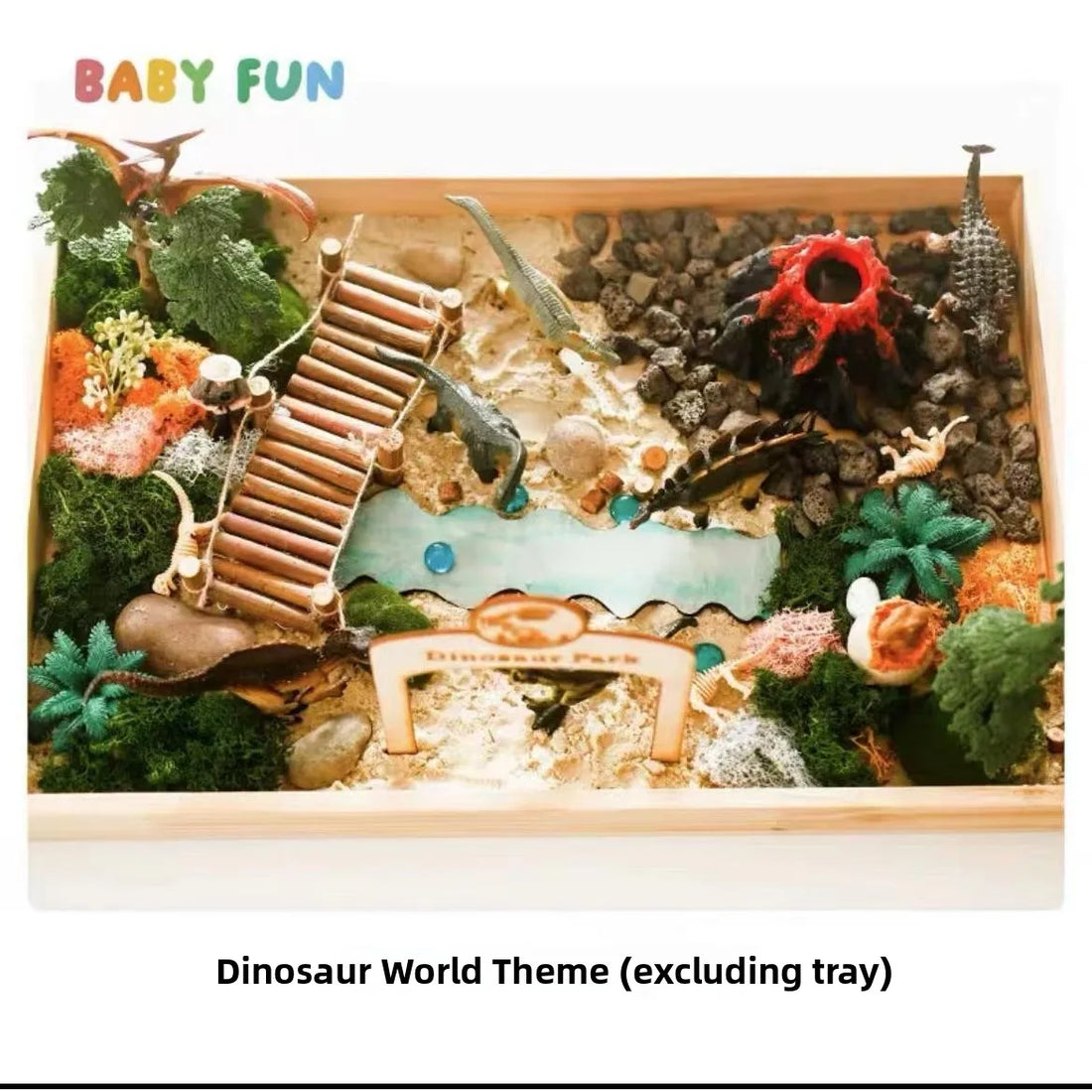 Sensory Bin Play Sand Tray