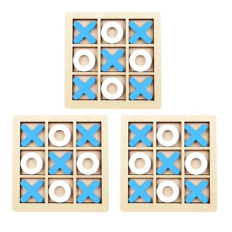 Montessori Wooden Mini Chess Puzzle