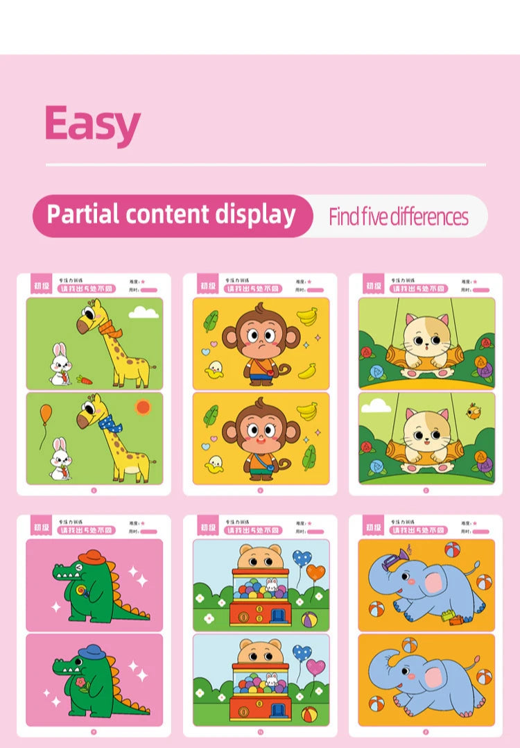 Montessori Error-Finding Game Cards