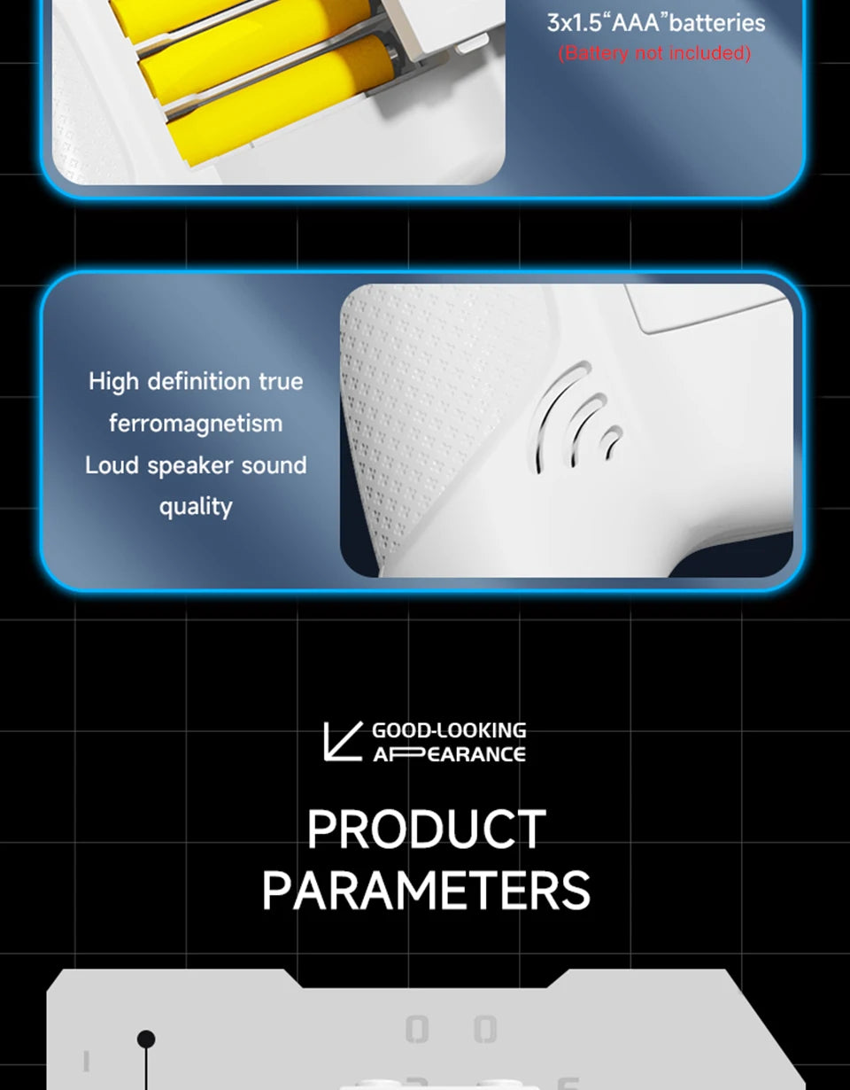 Electronic Light-Up Pop Game Console