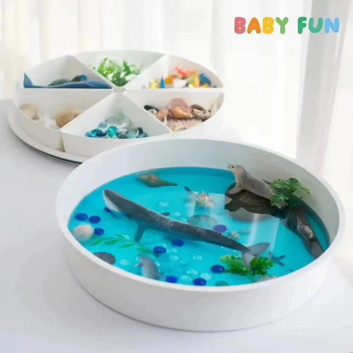 Sensory Bin Play Sand Tray
