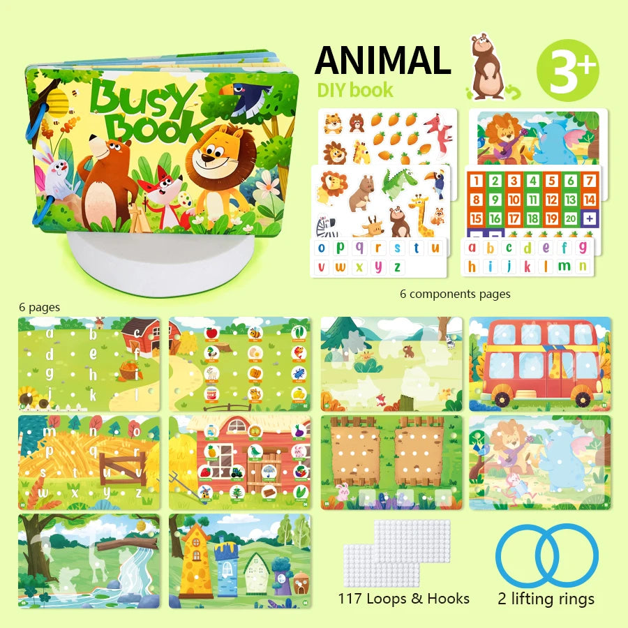 Montessori Quiet Busy Book