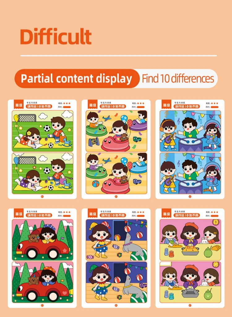 Montessori Error-Finding Game Cards