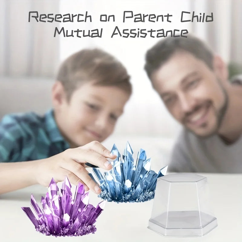 DIY Crystal Growing Science Kit – Kids Educational Experiment Toy