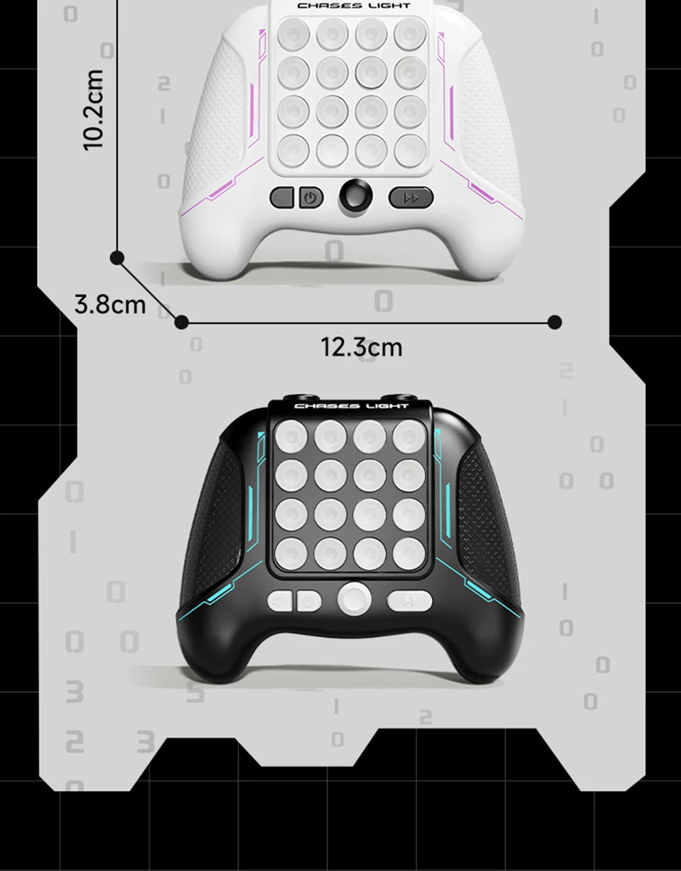 Electronic Light-Up Pop Game Console