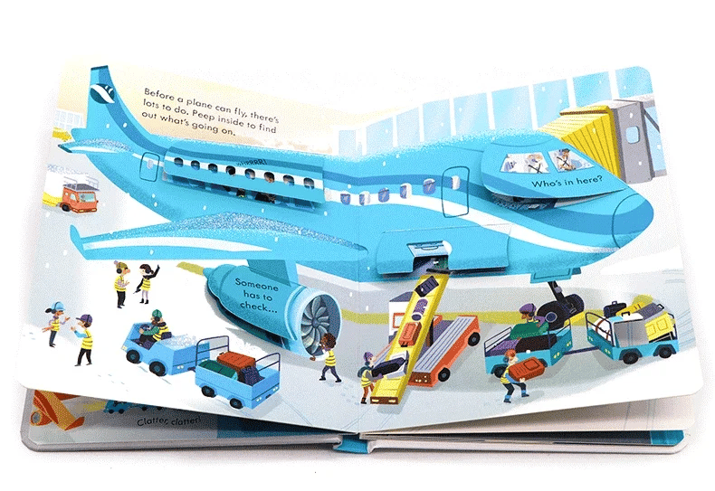 Usborne Peep Inside “How It Works” English Learning Science Book