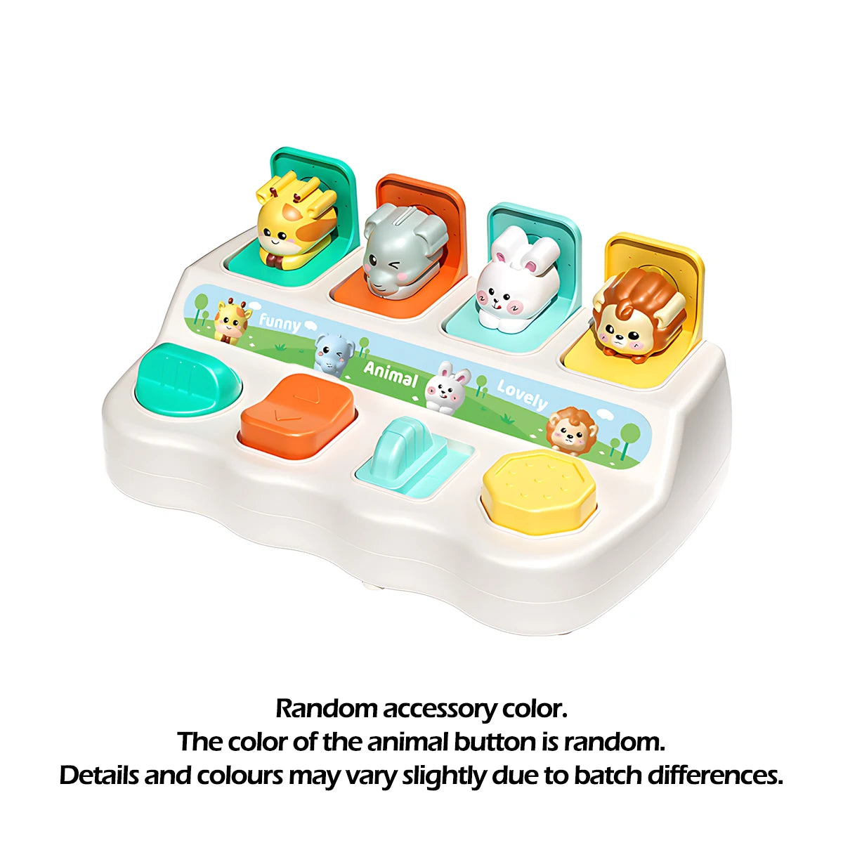 Montessori Pop-Up Animal Toy Box – Logic & Motor Skill Learning Toy