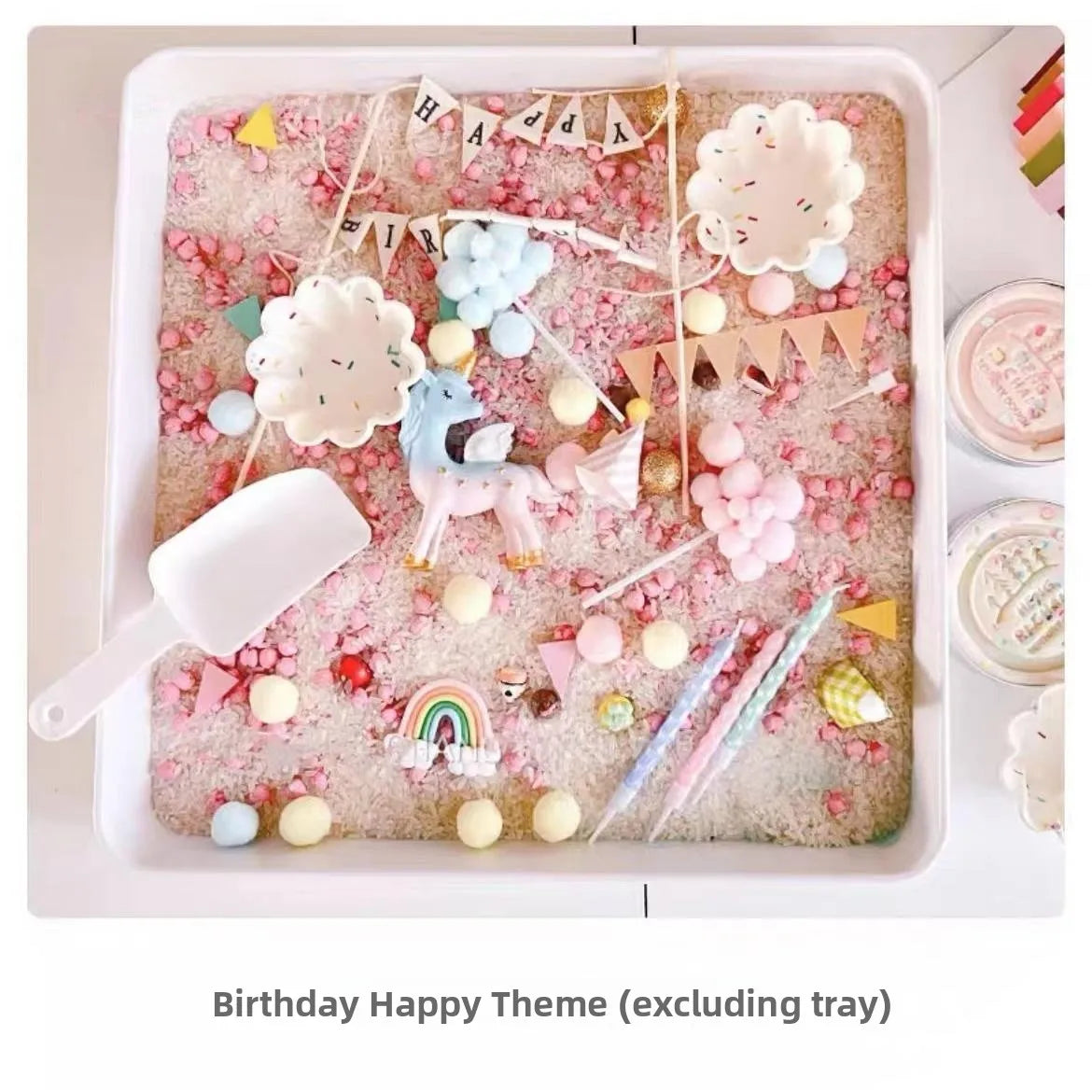 Sensory Bin Play Sand Tray