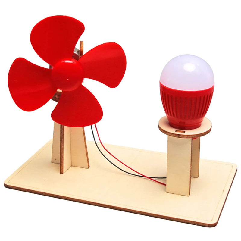 Wooden Hand Generator STEM Science Toy for Kids