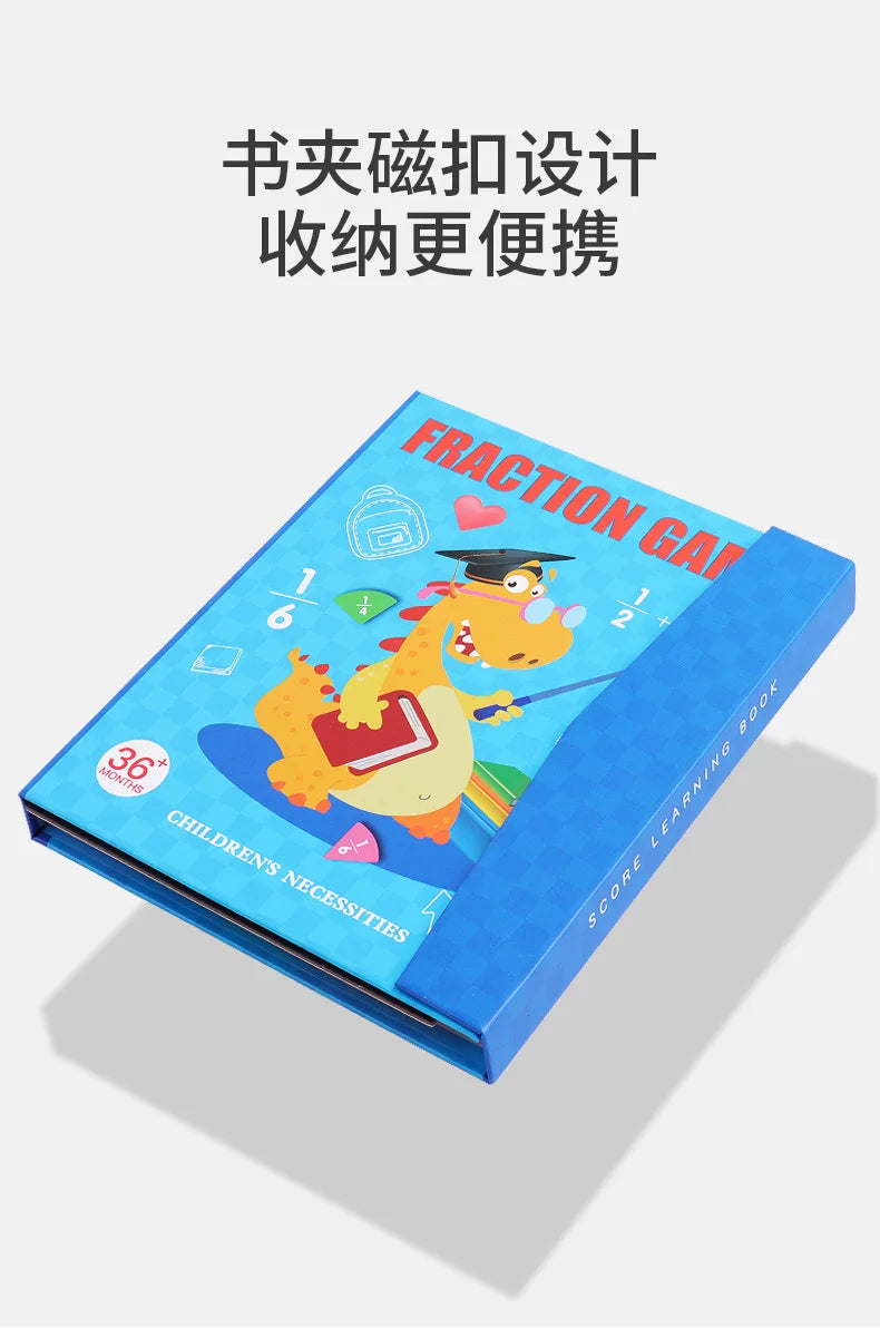 Montessori Magnetic Fraction Math Toy