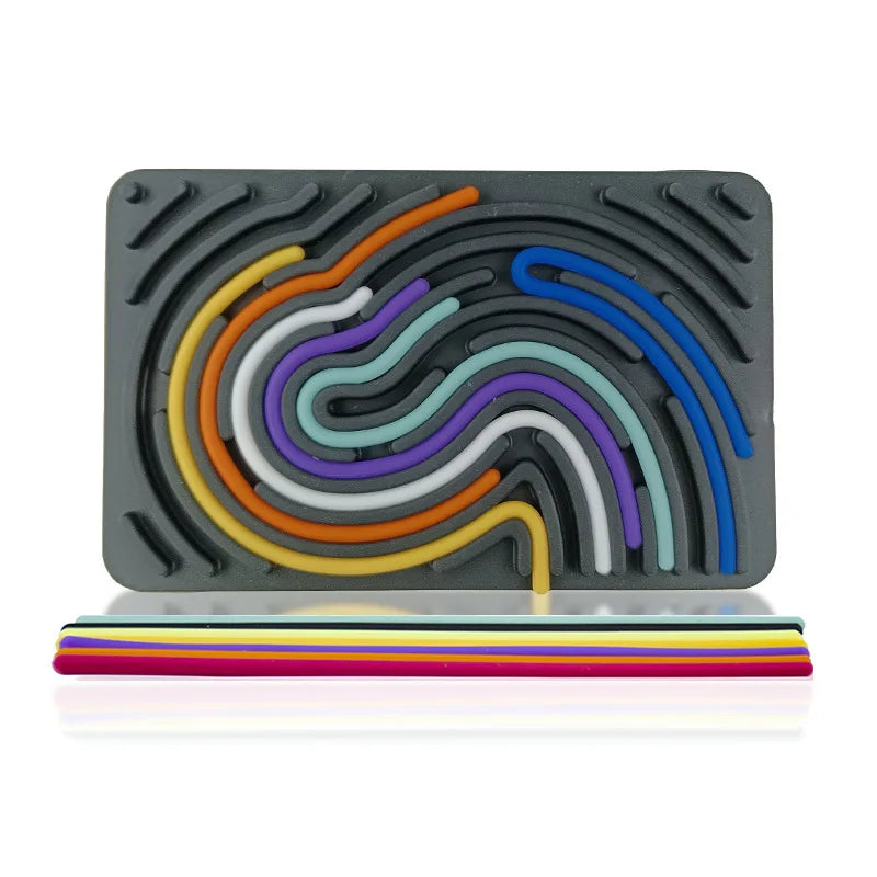 Sensory Activity Board – Calming Travel Toy for Kids