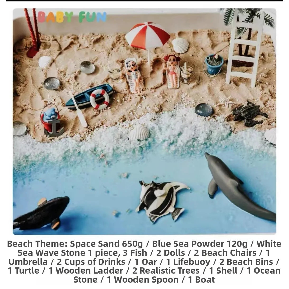 Sensory Bin Play Sand Tray