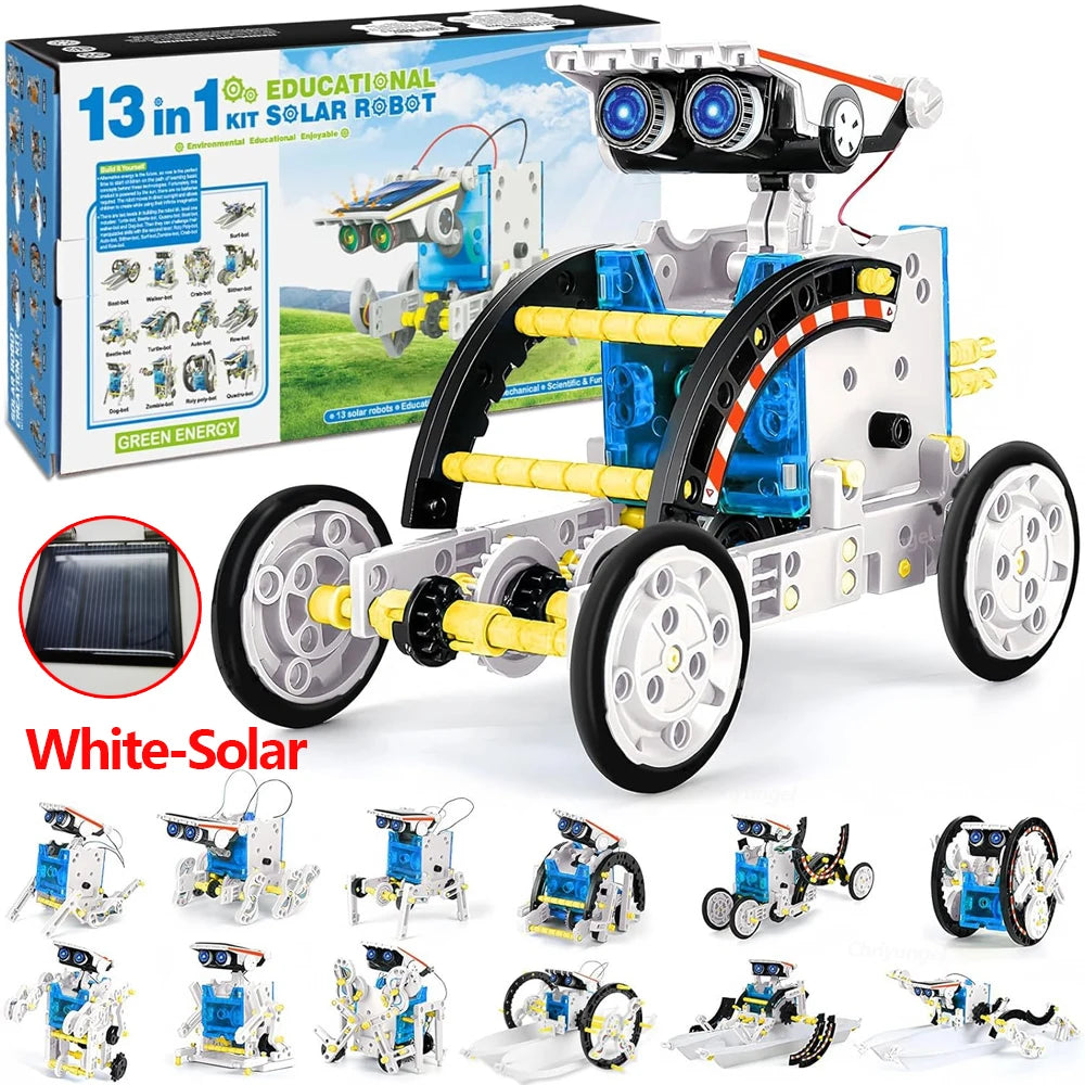 13-in-1 Solar Robot STEM Educational Science Kit