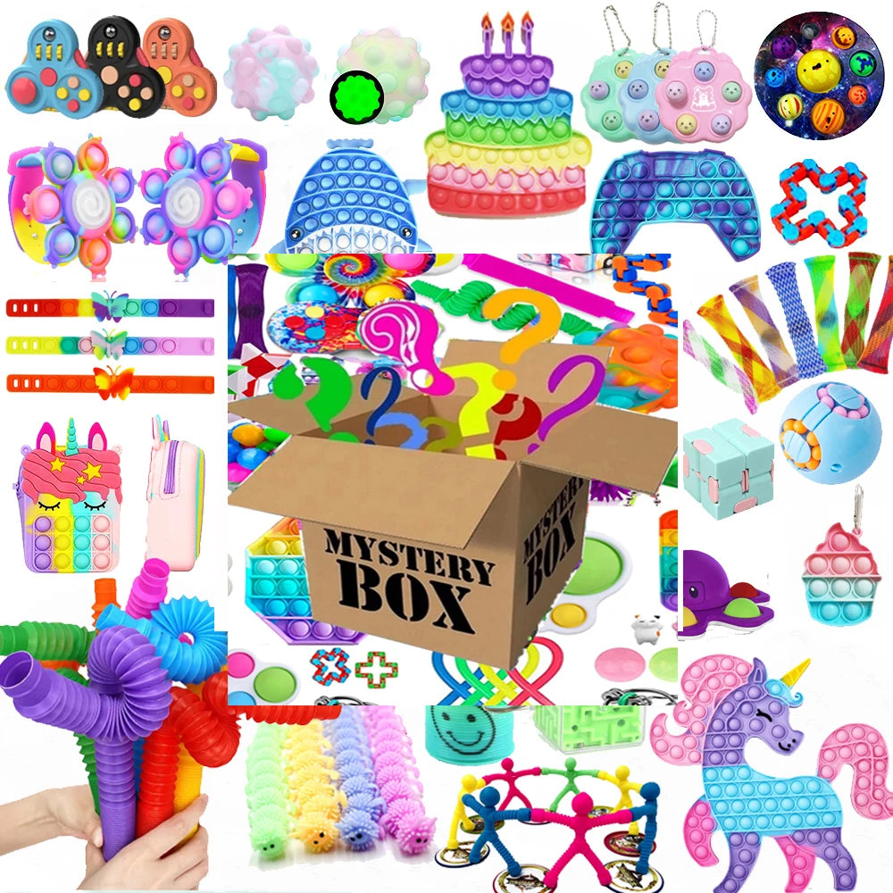 Mystery Fidget Toy Pack – Sensory Stress Relief Set for Kids