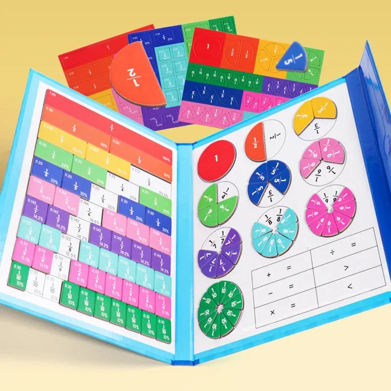 Montessori Magnetic Fraction Math Toy