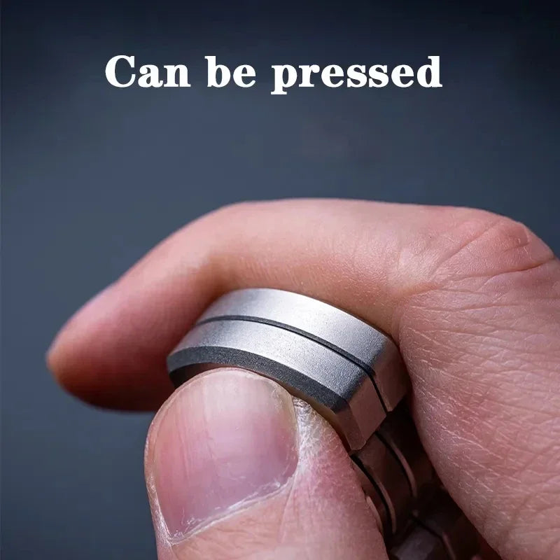 Magnetic Slider Fidget Spinner – EDC Stress Relief Toy for Adults