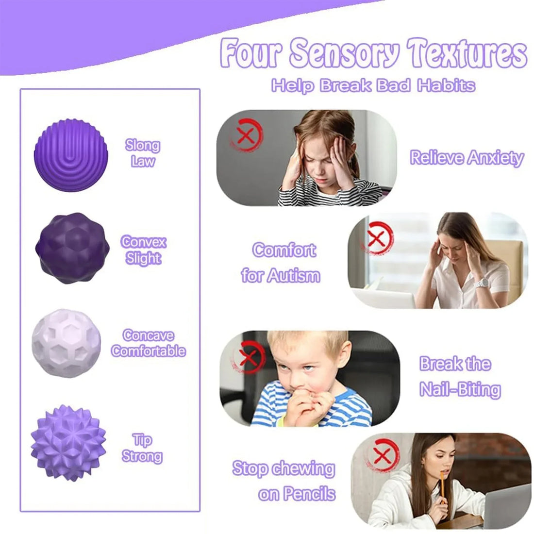 Silicone Magnetic Sensory Balls