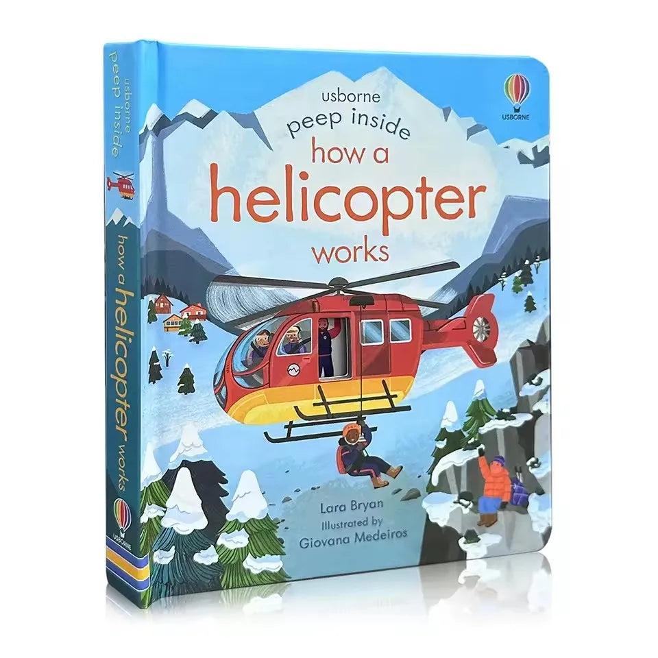 Usborne Peep Inside “How It Works” English Learning Science Book