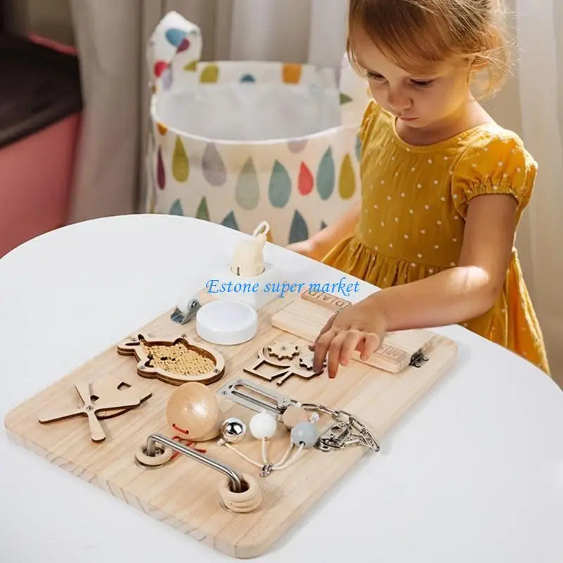 Montessori Sensory Board – Educational Learning Toy for Kids