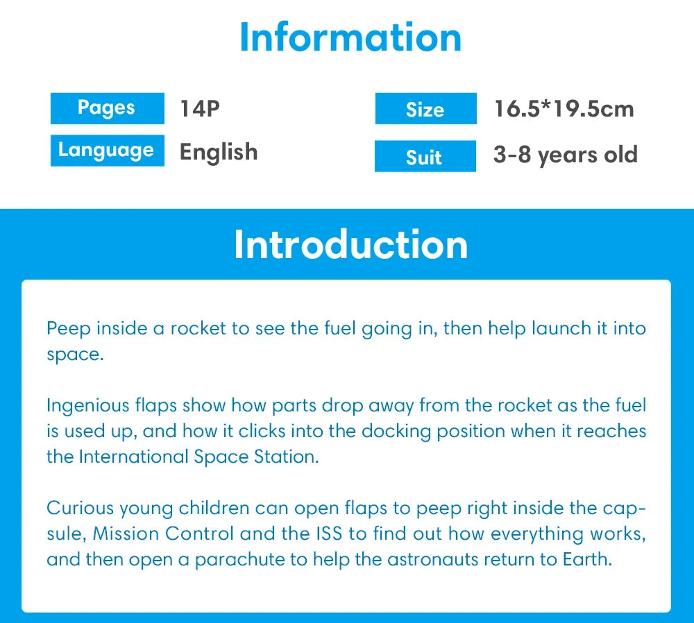 Usborne Peep Inside “How It Works” English Learning Science Book