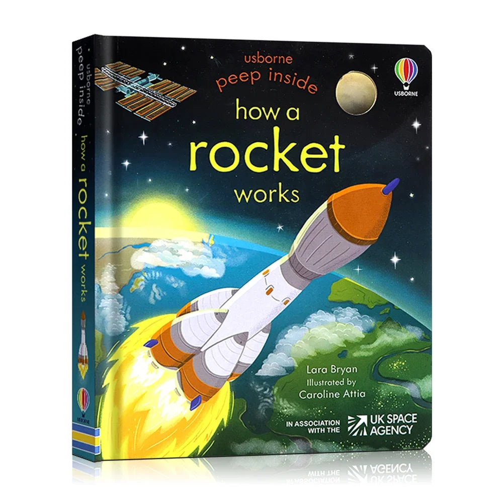 Usborne Peep Inside “How It Works” English Learning Science Book