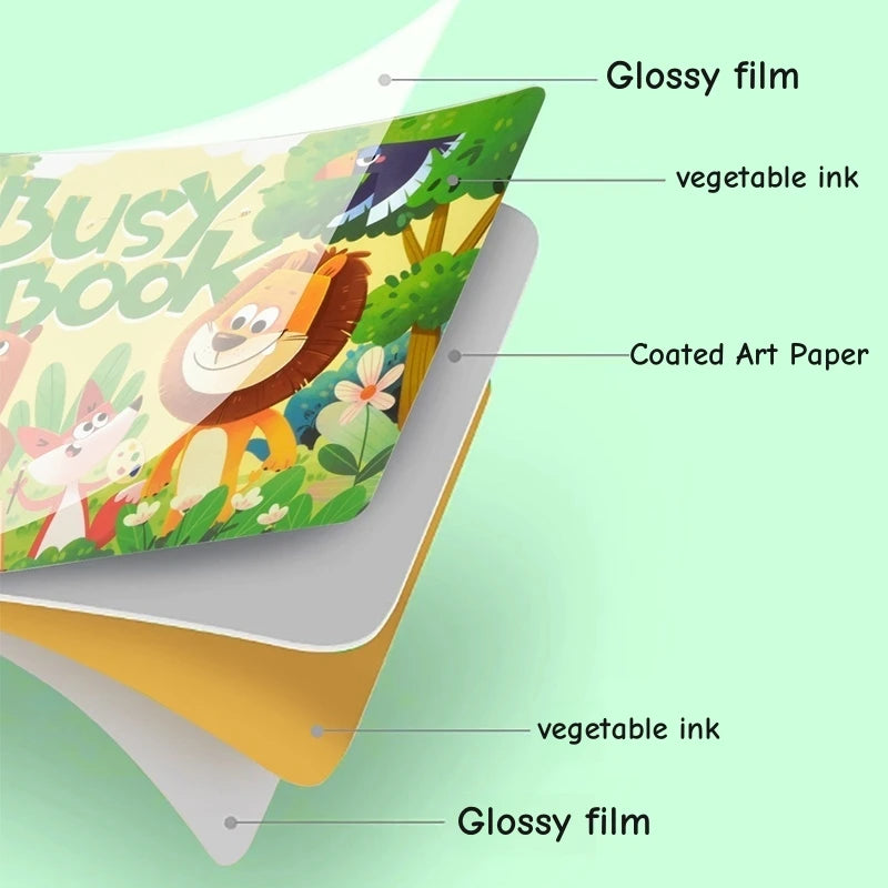 Montessori Quiet Busy Book