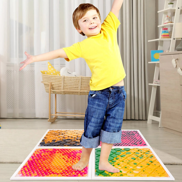Sensory Floor Tiles for Classrooms & Therapy – Liquid & Textured Movement Mats for Kids