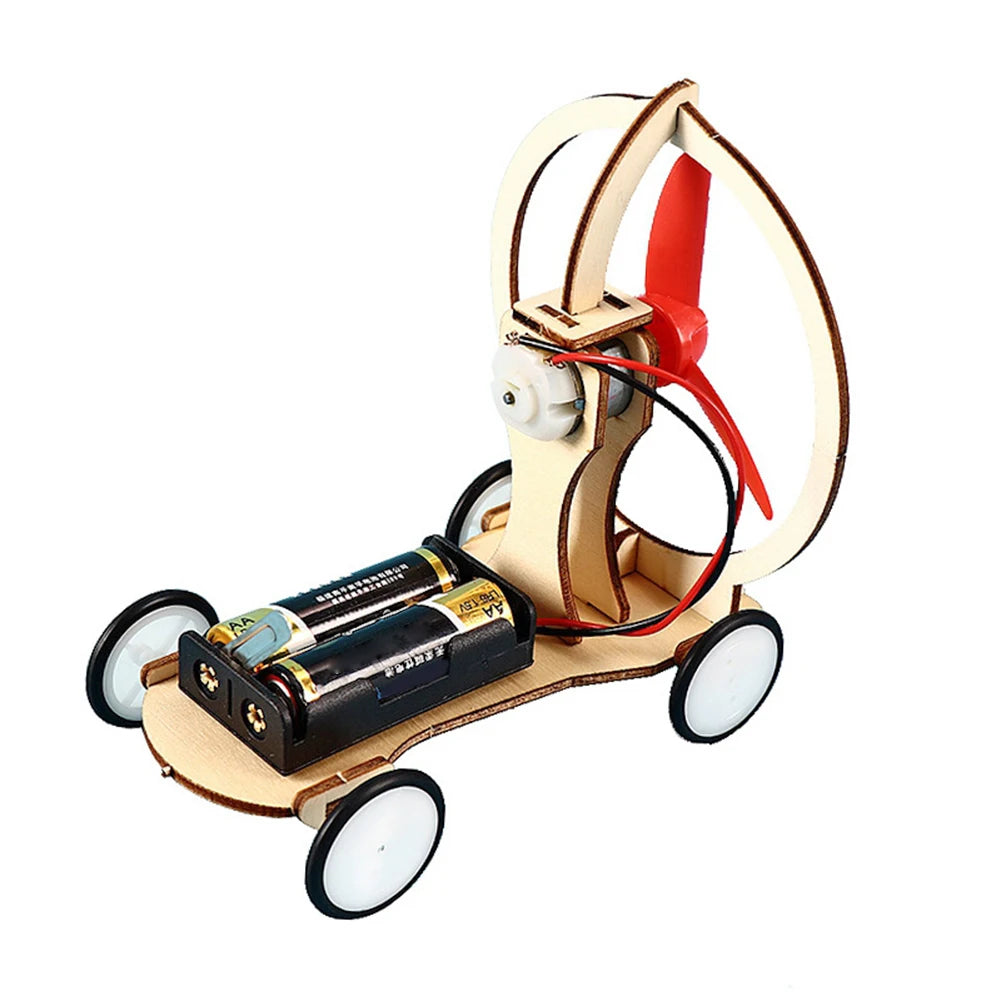 DIY 3D Wooden Car & Boat Science Experiment STEM Kit