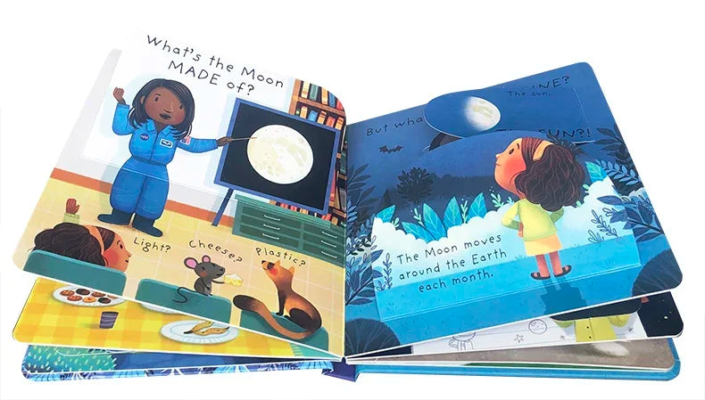 Kids Science Learning Book – Usborne English Early Education Reading