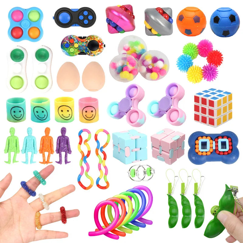 Mystery Fidget Toy Pack – Sensory Stress Relief Set for Kids