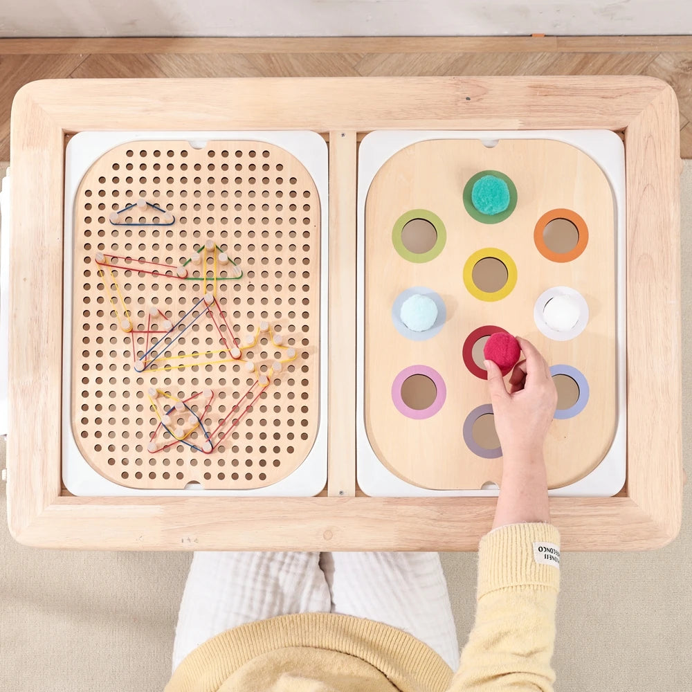 Montessori Sensory Tray Board – Classroom & Therapy Tool for Fine Motor Skills